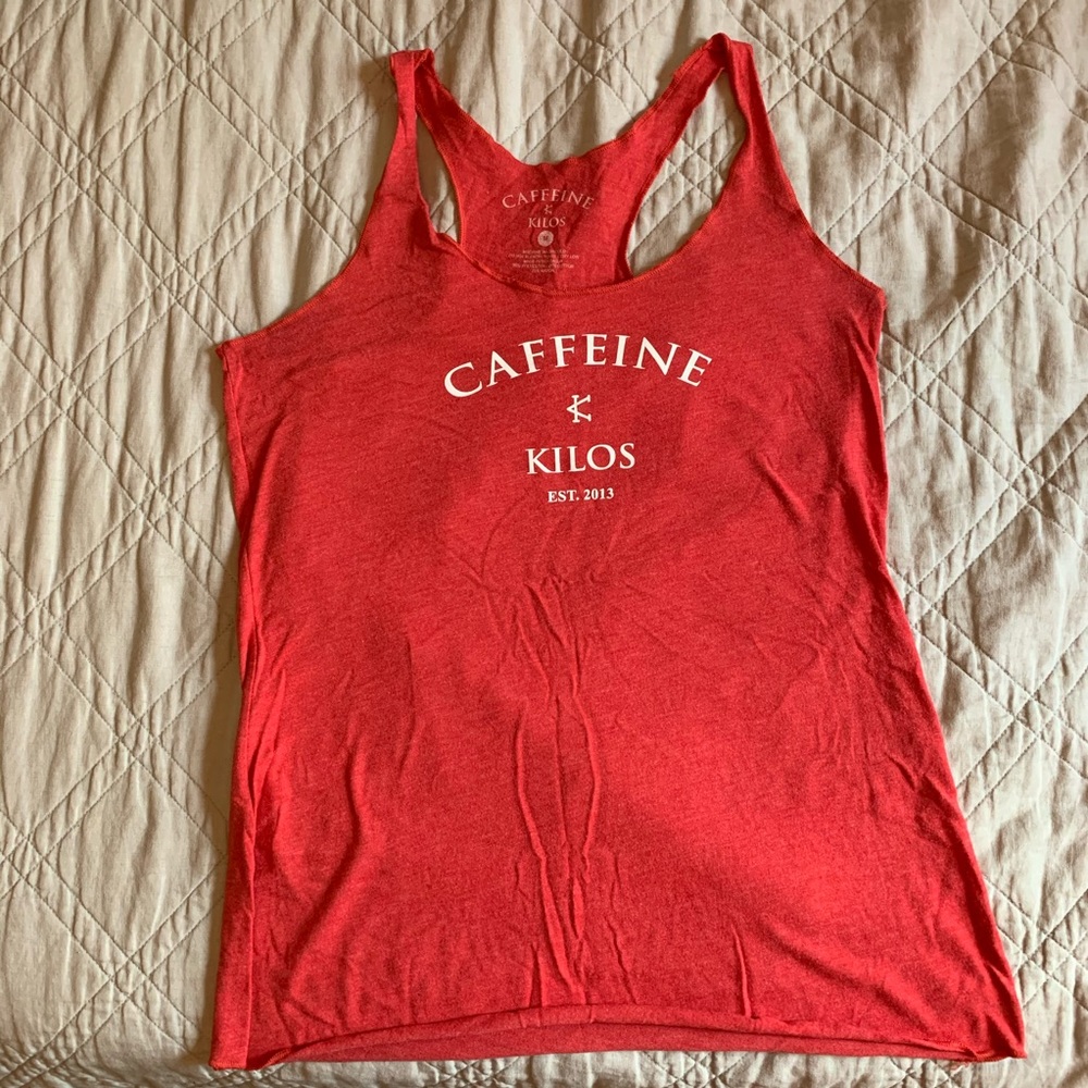 Caffeine and Kilos Weightlifting CrossFit Tank Top